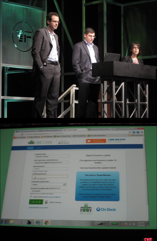 Finovate 2012